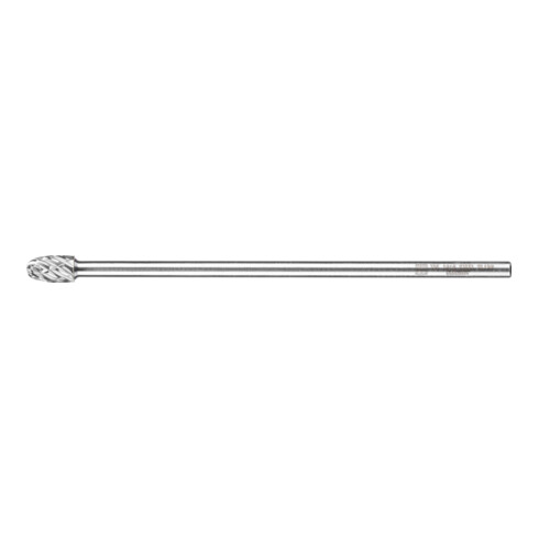 PFERD Hartmetall Hochleistungsfrässtift STEEL Tropfen TRE Ø 10x16 mm Schaft-Ø 6x150mm für Stahl