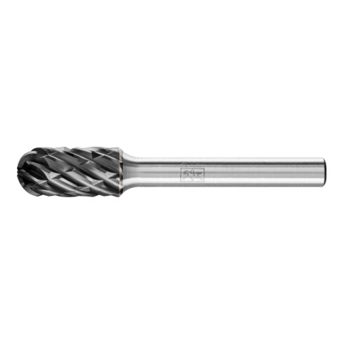 PFERD Hartmetall Hochleistungsfrässtift STEEL Walzenrund WRC Ø 10x20mm Schaft-Ø 6 mm HICOAT Stahl