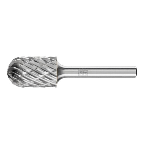 PFERD Hartmetall Hochleistungsfrässtift STEEL Walzenrund WRC Ø 16x25 mm Schaft-Ø 6 mm für Stahl