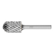 PFERD Hartmetall Hochleistungsfrässtift STEEL Walzenrund WRC Ø 16x25 mm Schaft-Ø 6 mm für Stahl