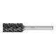 PFERD Hartmetall Hochleistungsfrässtift STEEL Zylinder ZYA Ø 12x25 mm Schaft-Ø 6 mm HICOAT für Stahl-1