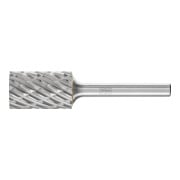 PFERD Hartmetall Hochleistungsfrässtift STEEL Zylinder ZYA Ø 16x25 mm Schaft-Ø 6 mm für Stahl