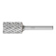 PFERD Hartmetall Hochleistungsfrässtift STEEL Zylinder ZYAS stirnverzahnt Ø 16x25mm Schaft-Ø 6mm Stahl-1