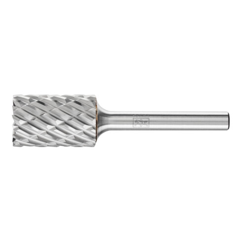 PFERD Hartmetall Hochleistungsfrässtift STEEL Zylinder ZYAS stirnverzahnt Ø 16x25mm Schaft-Ø 6mm Stahl