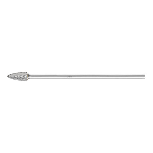 PFERD Hartmetall Hochleistungsfrässtift TOUGH Rundbogen RBF Ø 12x25 mm Schaft-Ø 6x150mm schlagfest