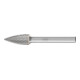 PFERD Hartmetall Hochleistungsfrässtift TOUGH-S Spitzbogen SPG Ø 10x20mm Schaft-Ø 6 mm schlagfest-1