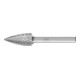 PFERD Hartmetall Hochleistungsfrässtift TOUGH Spitzbogen SPG Ø 12x25 mm Schaft-Ø 6 mm schlagfest-1