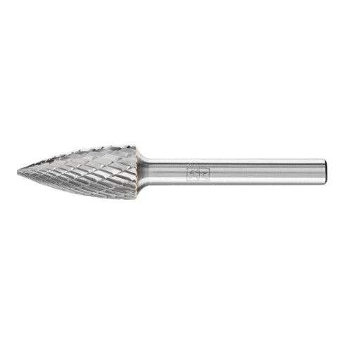 PFERD Hartmetall Hochleistungsfrässtift TOUGH Spitzbogen SPG Ø 12x25 mm Schaft-Ø 6 mm schlagfest