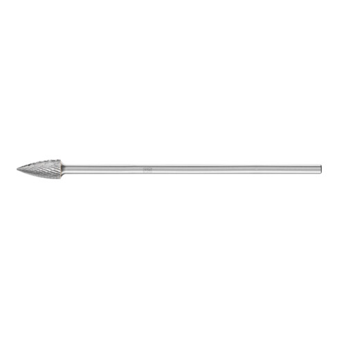 PFERD Hartmetall Hochleistungsfrässtift TOUGH Spitzbogen SPG Ø 12x25 mm Schaft-Ø 6x150mm schlagfest