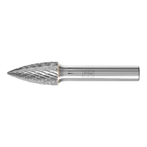 PFERD Hartmetall Hochleistungsfrässtift TOUGH Spitzbogen SPG Ø 12x25 mm Schaft-Ø 8 mm schlagfest