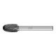 PFERD Hartmetall Hochleistungsfrässtift Tropfen TRE Ø 10x16 mm Schaft-Ø 6 mm Z3P HICOAT universal-1