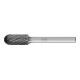 PFERD Hartmetall Hochleistungsfrässtift Walzenrund WRC Ø 10x20mm Schaft-Ø 6 mm Z3P HICOAT universal-1