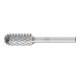 PFERD Hartmetall Hochleistungsfrässtift Walzenrund WRC Ø 12x25 mm Schaft-Ø 6 mm TITANIUM für Titan-1