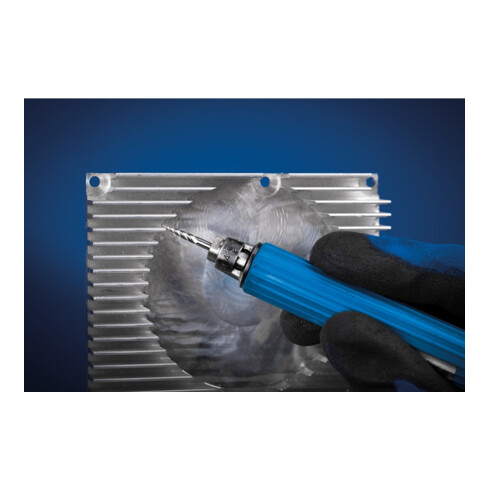 PFERD Hartmetall Hochleistungskleinfrässtift Set ALU 10-tlg. Ø 6/3mm Schaft-Ø 3mm ALU/NE-Metalle