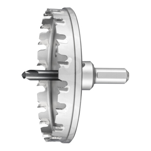 PFERD Hartmetall Lochschneider/-Lochsäge Ø 100x8 mm Schaft-Ø 12 mm Schnitttiefe 4 mm universal