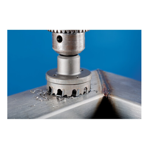 PFERD Hartmetall Lochschneider/-Lochsäge Ø 100x8 mm Schaft-Ø 12 mm Schnitttiefe 4 mm universal