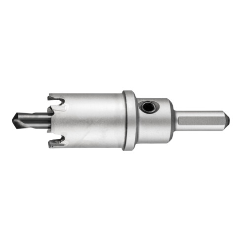 PFERD Hartmetall Lochschneider/-Lochsäge Ø 27x35 mm Schaft-Ø 10mm Schnitttiefe 32 mm universal