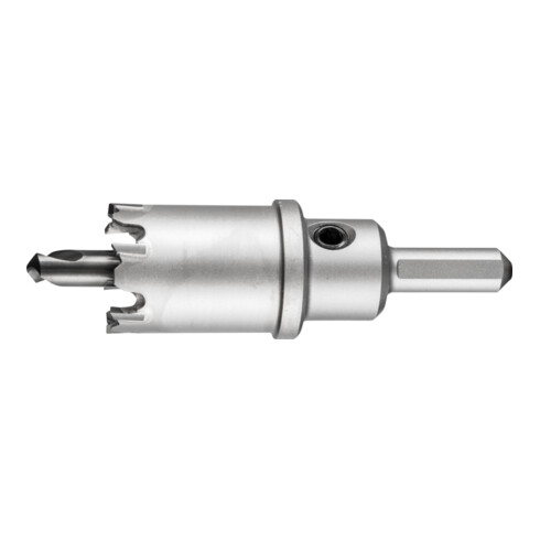 PFERD Hartmetall Lochschneider/-Lochsäge Ø 28x35 mm Schaft-Ø 10mm Schnitttiefe 32 mm universal