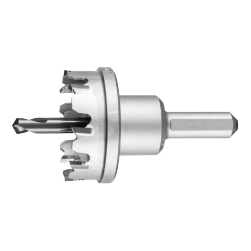 PFERD Hartmetall Lochschneider/-Lochsäge Ø 40x8 mm Schaft-Ø 10mm Schnitttiefe 4 mm universal