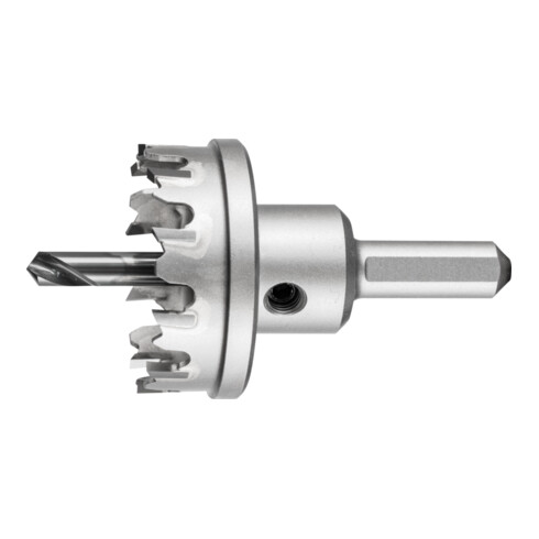 PFERD Hartmetall Lochschneider/-Lochsäge Ø 42x8 mm Schaft-Ø 10mm Schnitttiefe 4 mm universal