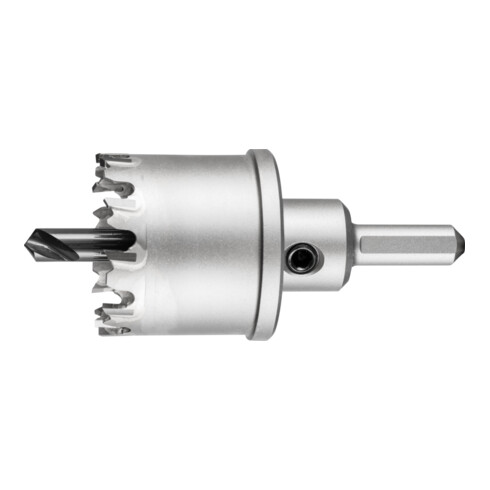 PFERD Hartmetall Lochschneider/-Lochsäge Ø 43x35 mm Schaft-Ø 10mm Schnitttiefe 32 mm universal