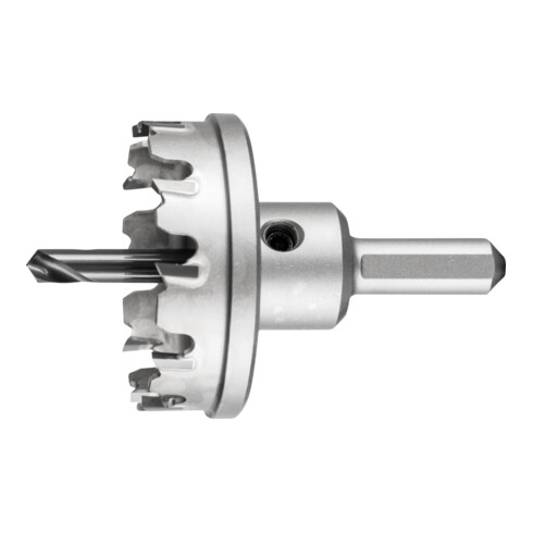 PFERD Hartmetall Lochschneider/-Lochsäge Ø 50x8 mm Schaft-Ø 10mm Schnitttiefe 4 mm universal