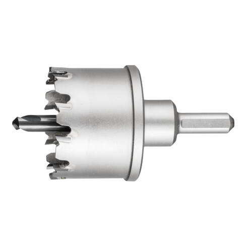 PFERD Hartmetall Lochschneider/-Lochsäge Ø 52x35 mm Schaft-Ø 10mm Schnitttiefe 32 mm universal