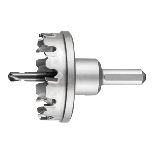 PFERD Hartmetall Lochschneider/-Lochsäge Ø 52x8 mm Schaft-Ø 10mm Schnitttiefe 4 mm universal