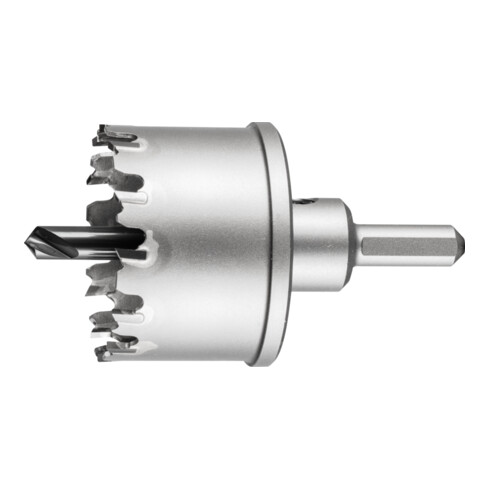 PFERD Hartmetall Lochschneider/-Lochsäge Ø 55x35 mm Schaft-Ø 10mm Schnitttiefe 32 mm universal