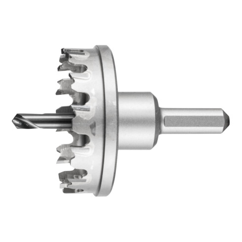 PFERD Hartmetall Lochschneider/-Lochsäge Ø 55x8 mm Schaft-Ø 10mm Schnitttiefe 4 mm universal