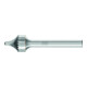 PFERD Hartmetall Verrundungsfrässtift V Ø 13x15 mm Schaft-Ø 6 mm Z3 universal mittel-1
