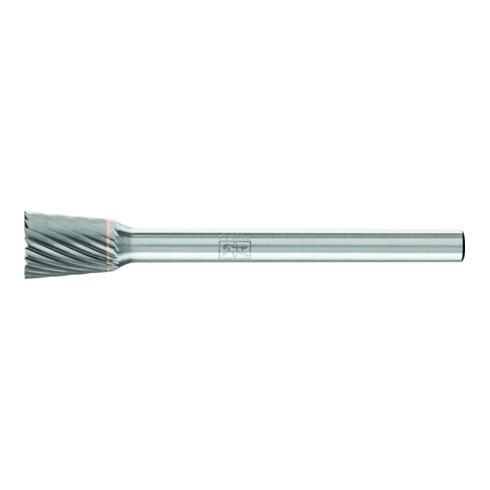 PFERD Hartmetall Winkelfrässtift stirnverzahnt WKN Ø 06x07 mm Schaft-Ø 3 mm Z5 universal fein