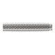 PFERD Hartmetallfeile Rund Ø 10,0x50 mm 8 Zähne/cm, für Stahl, Stahlwerkstoffe >54 HRC-1