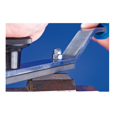 PFERD Hartmetallfeile Flach 132 mm 6,5 Zähne/cm, für Stahl, Stahlwerkstoffe >54 HRC