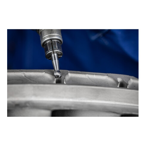 PFERD TOOLS Hartmetall Hochleistungsfrässtift MICRO Kugel KUD Ø 06x05 mm Schaft-Ø 3 mm Feinbearbeitung