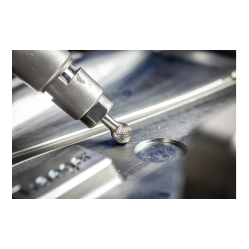 PFERD TOOLS Hartmetall Hochleistungsfrässtift MICRO Kugel KUD Ø 08x07 mm Schaft-Ø 6 mm Feinbearbeitung