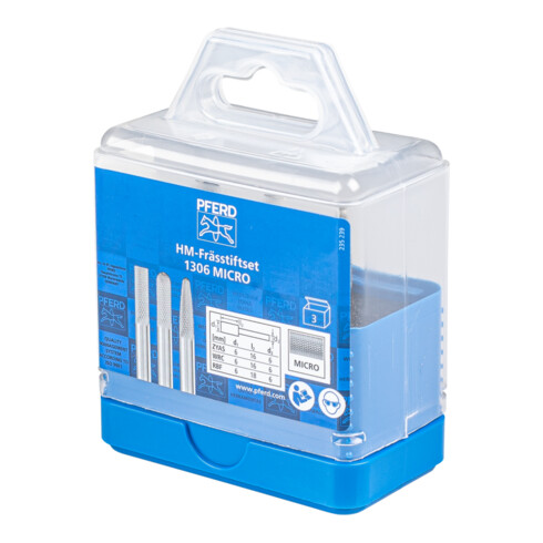 PFERD HM stiftfrezenset 1306 Micro