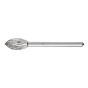 PFERD HSS Feinfrässtift Ø 7 mm Schaft-Ø 3 mm SP universal mittel fein Spanbrecher-1