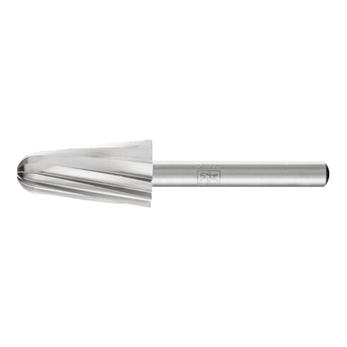 PFERD HSS Frässtift ALU Rundkegelform L Ø 16x30mm Schaft-Ø 6 mm Alu/NE