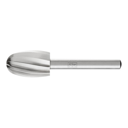 PFERD HSS Frässtift ALU Tropfenform O Ø 16x25 mm Schaft-Ø 6 mm Alu/NE