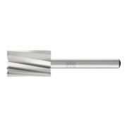 PFERD HSS Frässtift ALU Zylinderform mit Stirnverzahnung A-ST Ø 16x25 mm Schaft-Ø 6 mm Alu/NE