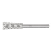 PFERD HSS Frässtift Sonderform 63ST Ø 12x30mm Schaft-Ø 6 mm Z 3 universal mittel fein Spanbrecher