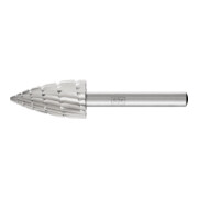 PFERD HSS Frässtift Spitzbogenform K Ø 16x30mm Schaft-Ø 6 mm Z 2 universal mittel Spanbrecher
