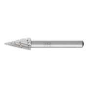 PFERD HSS Frässtift Spitzkegelform G Ø 10x20mm Schaft-Ø 6 mm Z 2 universal mittel Spanbrecher