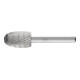 PFERD HSS Frässtift Tropfenform O Ø 16x25 mm Schaft-Ø 6 mm Z 3 universal mittel fein Spanbrecher-1