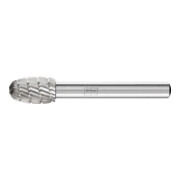 PFERD HSS Frässtift Tropfenform O Ø 10x16 mm Schaft-Ø 6 mm Z 3 universal mittel fein Spanbrecher