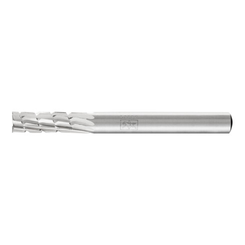 PFERD HSS Frässtift Zylinderform stirn A-ST Ø 06x16mm Schaft-Ø 6mm Z 2 universal mittel Spanbrecher
