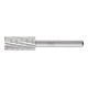 PFERD HSS Frässtift Zylinderform stirn A-ST Ø 12x25mm Schaft-Ø 6mm Z 2 universal mittel Spanbrecher-1
