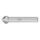 PFERD HSSE Co5 Kegel-und Entgratsenker 90° Ø 12,4 mm Schaft-Ø 8 mm DIN 335 C mit Ungleichteilung-1