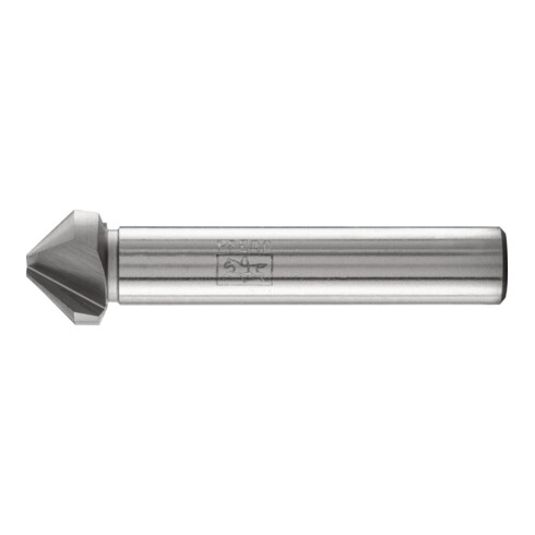 PFERD HSSE Co5 Kegel-und Entgratsenker 90° Ø 15 mm Schaft-Ø 10 mm DIN 335 C mit Ungleichteilung